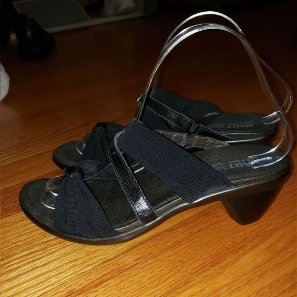 Naot Black Slip-On Sandals - Picture 3 of 7